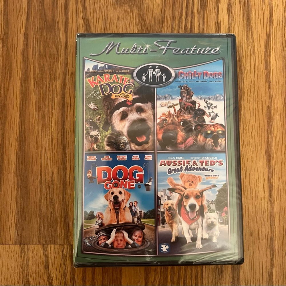 Dog movies  DVD not opened